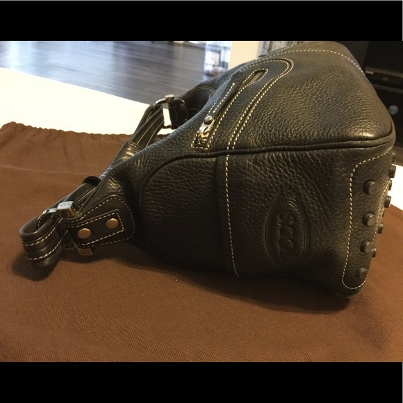 Tods JP Leather Satchel Bag - Picture 3 of 8